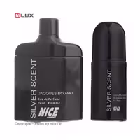 ست ادو پرفیوم مردانه نایس پاپت مدل Silver Scent حجم 82 میلی لیتر