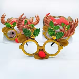 عینک کریسمس طرح گوزن