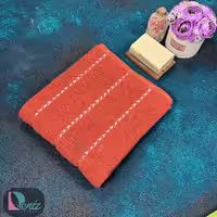 حوله دستی تانیا رنگ آجری