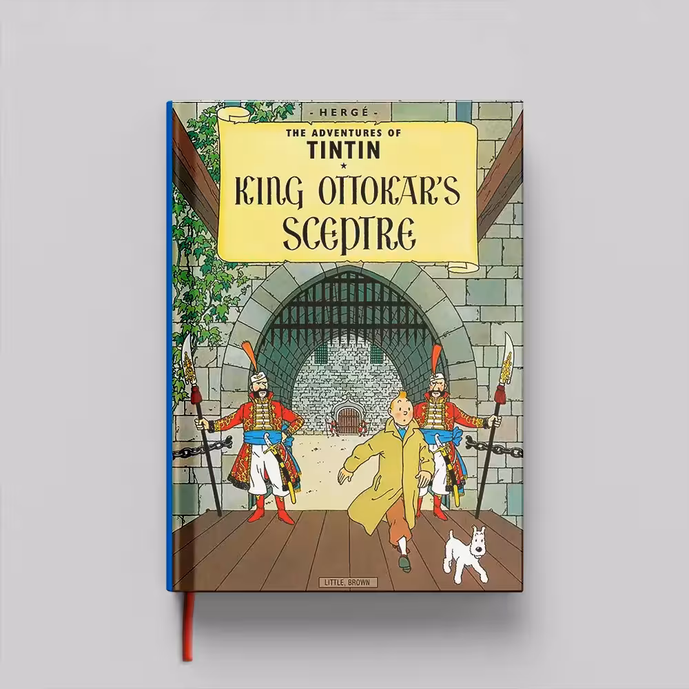کتاب Tintin King Ottokar’s Sceptre جلد سخت (HARDCOVER)