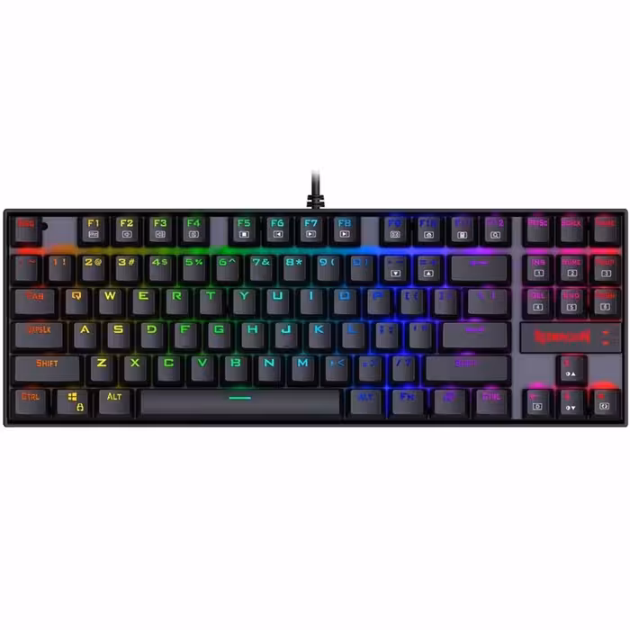 کیبورد ردراگون K552 RGB KUMARA BLACK RED SW