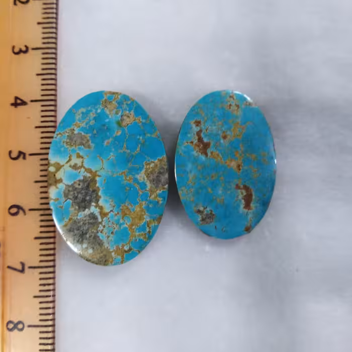 فیروزه شجر نیشابور کاملا طبیعی سایز  متوسط