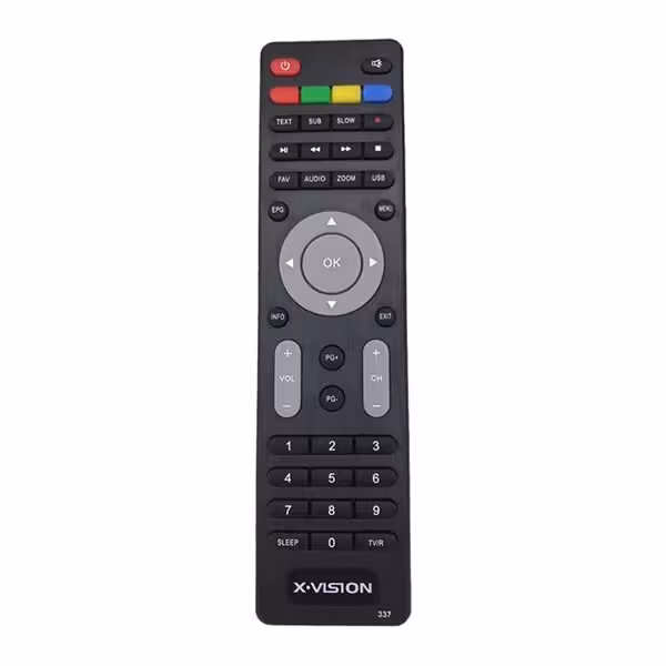 ریموت کنترل گیرنده دیجیتال ایکس ویژن XVISION طرح Q9Q9