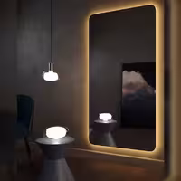 آینه الف مدل بک لایت طرح نوستالژی کد30-130