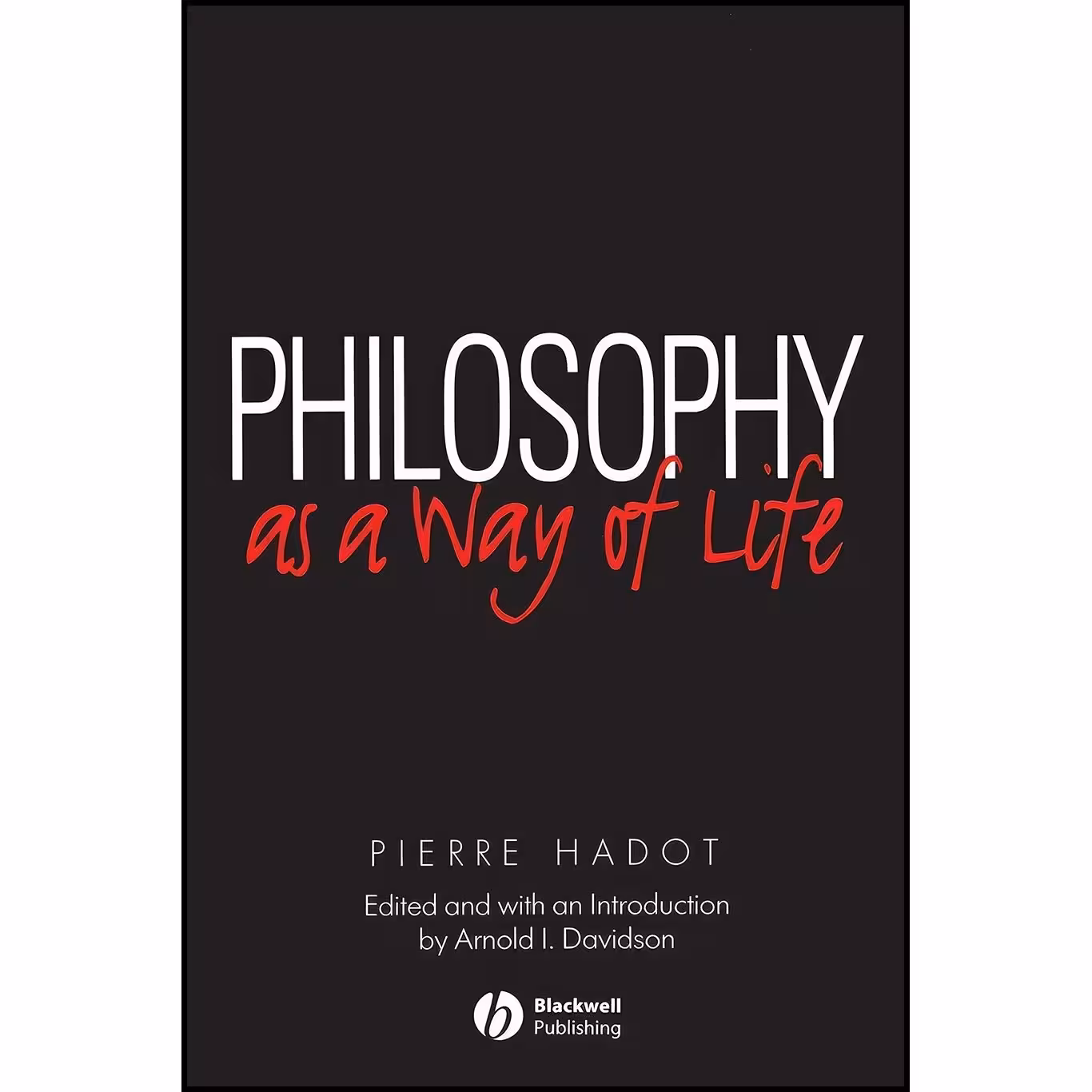 کتاب زبان اصلی Philosophy as a Way of Life