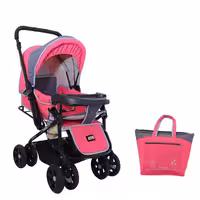 کالسکه ورسا کد 1090 به همراه ساک لوازم کودک