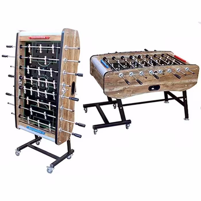 فوتبال دستی تاشو کف شیشه ای MDF مدل S12