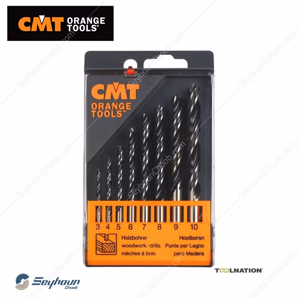 پک مته سه نیش سی ام تی مدل CMT 517.002.00