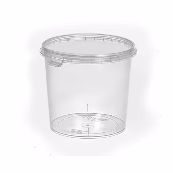 سطل یکبار مصرف مایکروویوی 1000 طب پلاستیک بسته 10 عددی