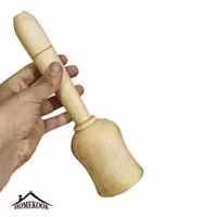 گوشت کوب چوبی بزرگ از جنس چوب گردو