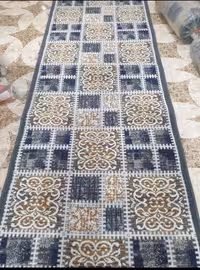 کناره گلیم ماشینی کاشان طرح سوگندفیلی سایز4در2متر(هزینه ارسال باخریدارمیباشد)