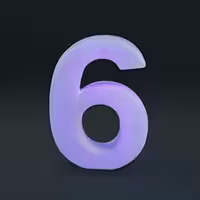 استند عدد 6 نورانی ارتفاع 100سانتیمتری LED