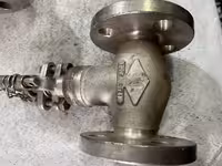 شیر کشویی "3/4 استلنس استیل کلاس 150 جنس بدنه STEM F304 F304 سیت F304 دیسک F304