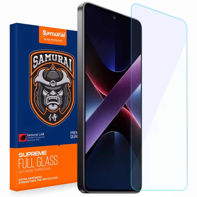 محافظ صفحه نمایش سامورایی مدل Invisiglass مناسب برای گوشی موبایل شیائومی Poco X7 Pro