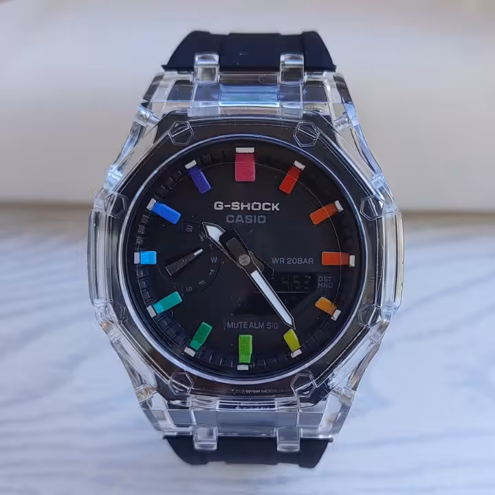 ساعت جی شاک دو زمانه اسپرت مشکی