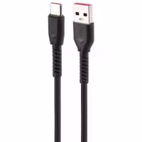 کابل تایپ سی فست شارژ Shoosh SH119C 5A 1.1m