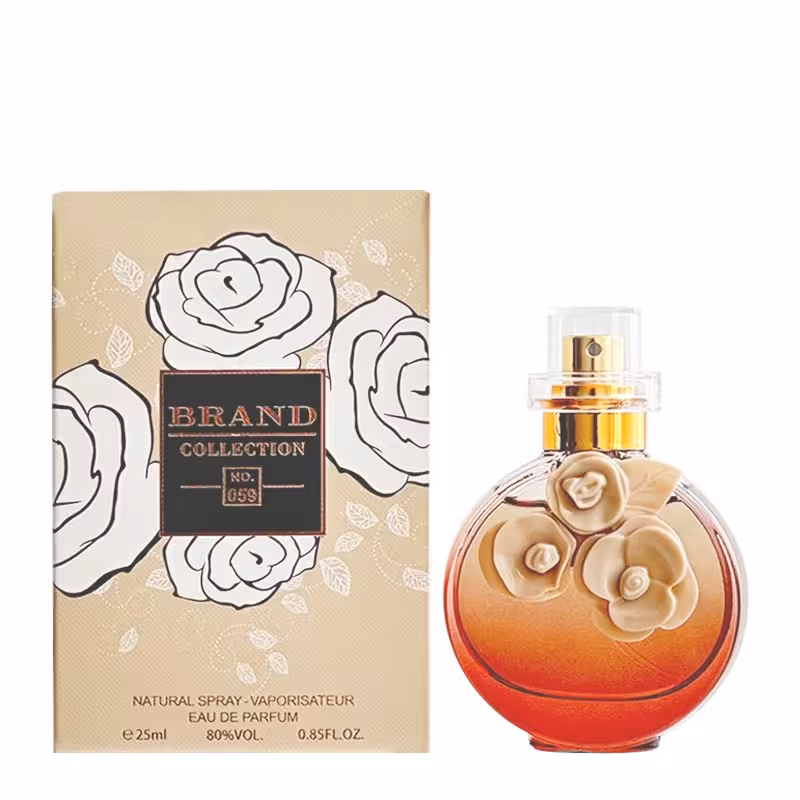 ادکلن برند کالکشن Brand Collection کد 059 مشابه رایحه Valentino Valentina Assoluto حجم 25ml