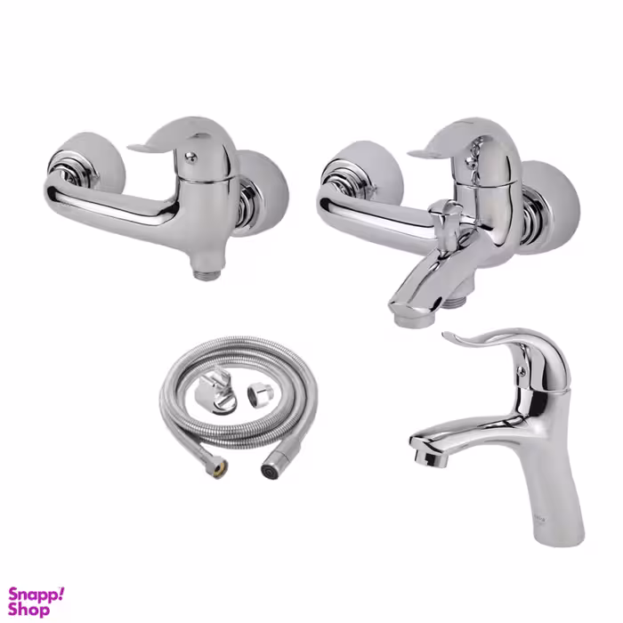 ست شیرآلات کسری مدل کاسپین مجموعه 4 عددی