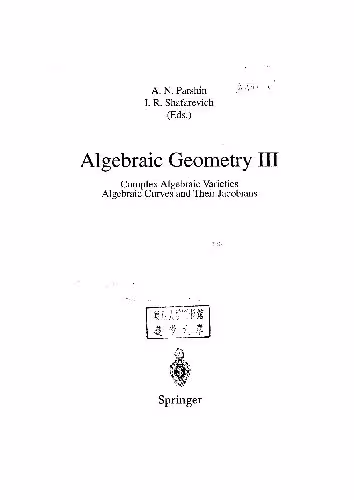 خرید و دانلود نسخه کامل کتاب Algebraic Geometry 3 Curves Jaobians