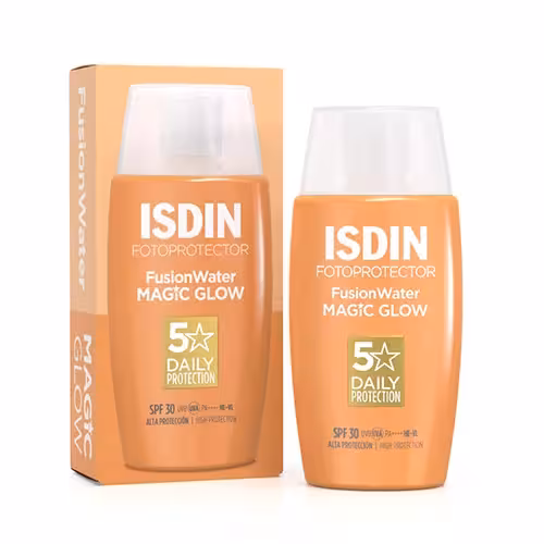 ضد آفتاب مجیک گلو فیوژن واتر ایزدین SPF30 مدل MAGIC حجم 50 میل