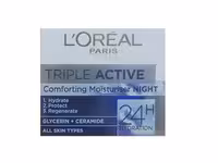 کرم آبرسان شب لورال تریپل اکتیو LOreal Triple Active Comforting Moisturiser NIGHT