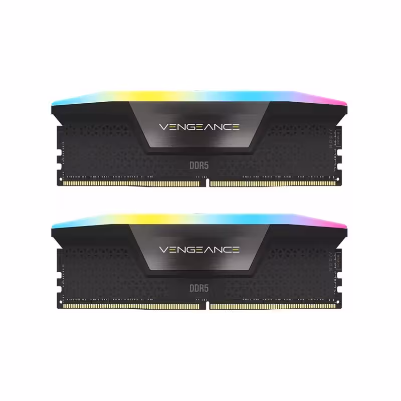 رم کورسیر مدل VENGEANCE RGB 64GB (2x32GB) 6200MHz DDR5