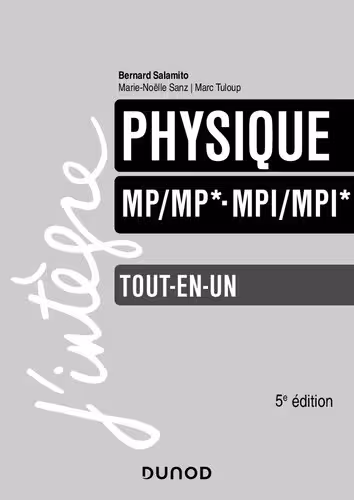 خرید و دانلود نسخه کامل کتاب Physique Tout-en-un MP/MP*-MPI/MPI*