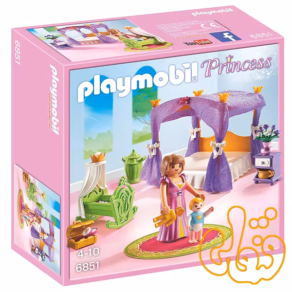 Princess Chamber with Cradle 6851