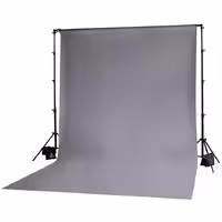 فون بک گراند خاکستری مخمل Gray Velvet Backdrop 2x3m