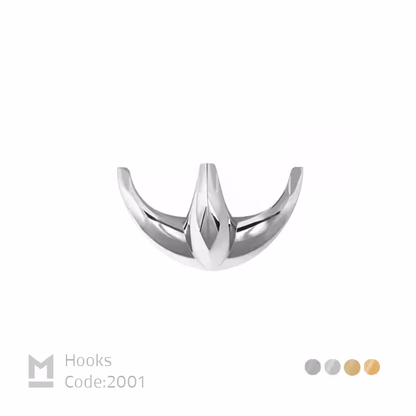 قلاب لباس ملونی 2001 - یراقینو فروش یراق آلات کابینت و درب