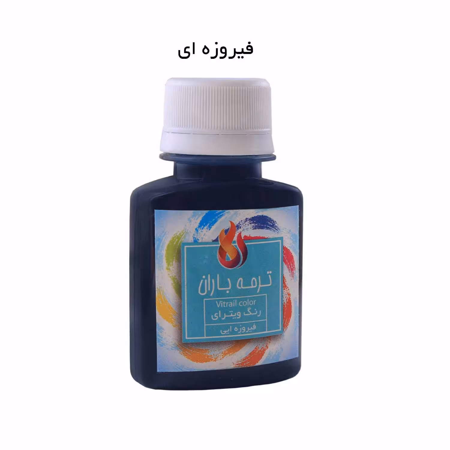 رنگ ویترای 60 میل ترمه باران فیروزه ای