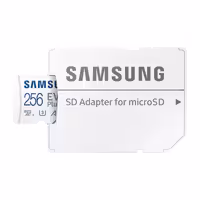 کارت حافظه microSDXC سامسونگ مدل Evo Plus A2 V30 کلاس 10 ظرفیت 256 گیگابایت به همراه آداپتور SD