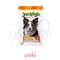 تشویقی سگ جرهای Jerhigh مدل chiken , Bacon طعم مرغ و بیکن وزن 70 گرم