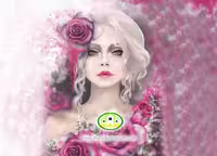پوستردیواری سه بعدی چهره لوکس کد vip668