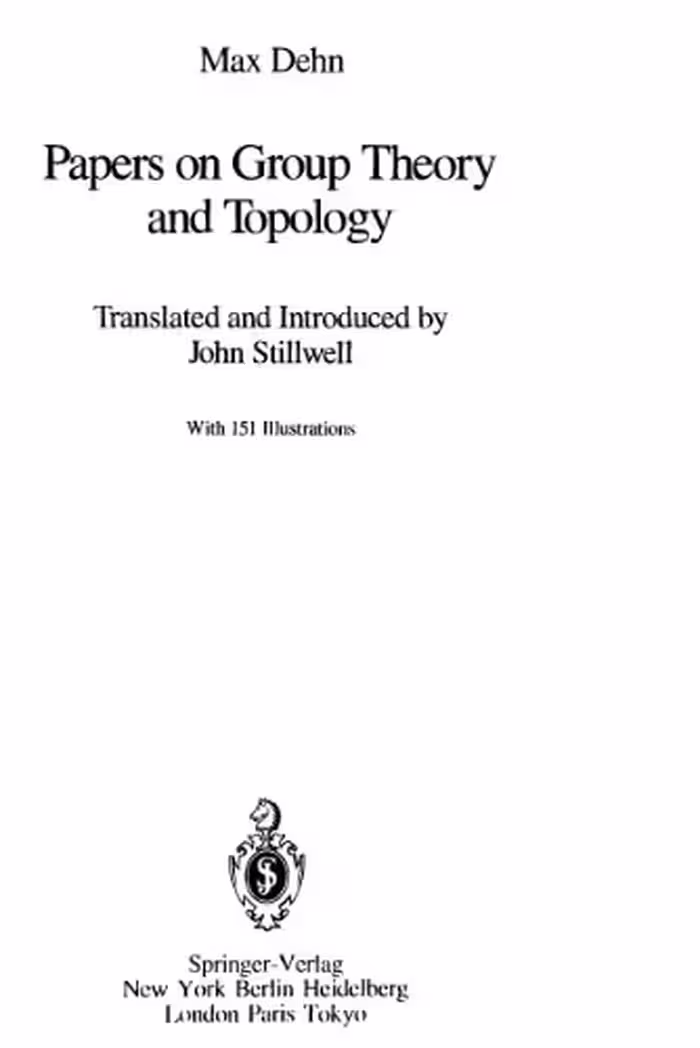 خرید و دانلود نسخه کامل کتاب Papers on Group Theory and Topology
