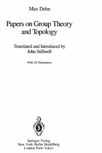 خرید و دانلود نسخه کامل کتاب Papers on Group Theory and Topology