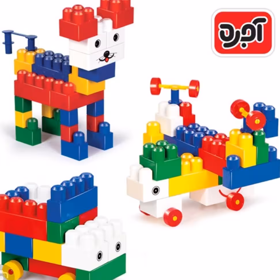 اسباب بازی لگو ساختنی آجر  31 تکه کیفیت اصلی درجه یک