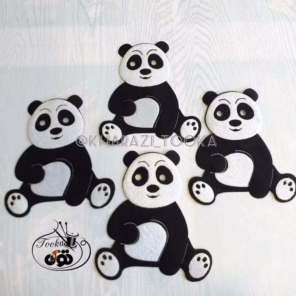 تکه دوزی حرارتی پاندا