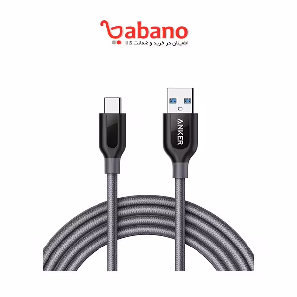 کابل شارژ TYPE C -ANKER مدل A8169 طول 1.8 متر