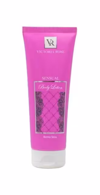 لوسیون بدن مناسب پوست های نرمال یکتوریا رز  victoria rose body lotion