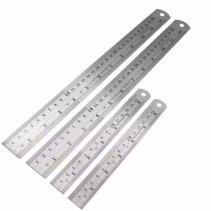 خط کش 50 سانت فلزی