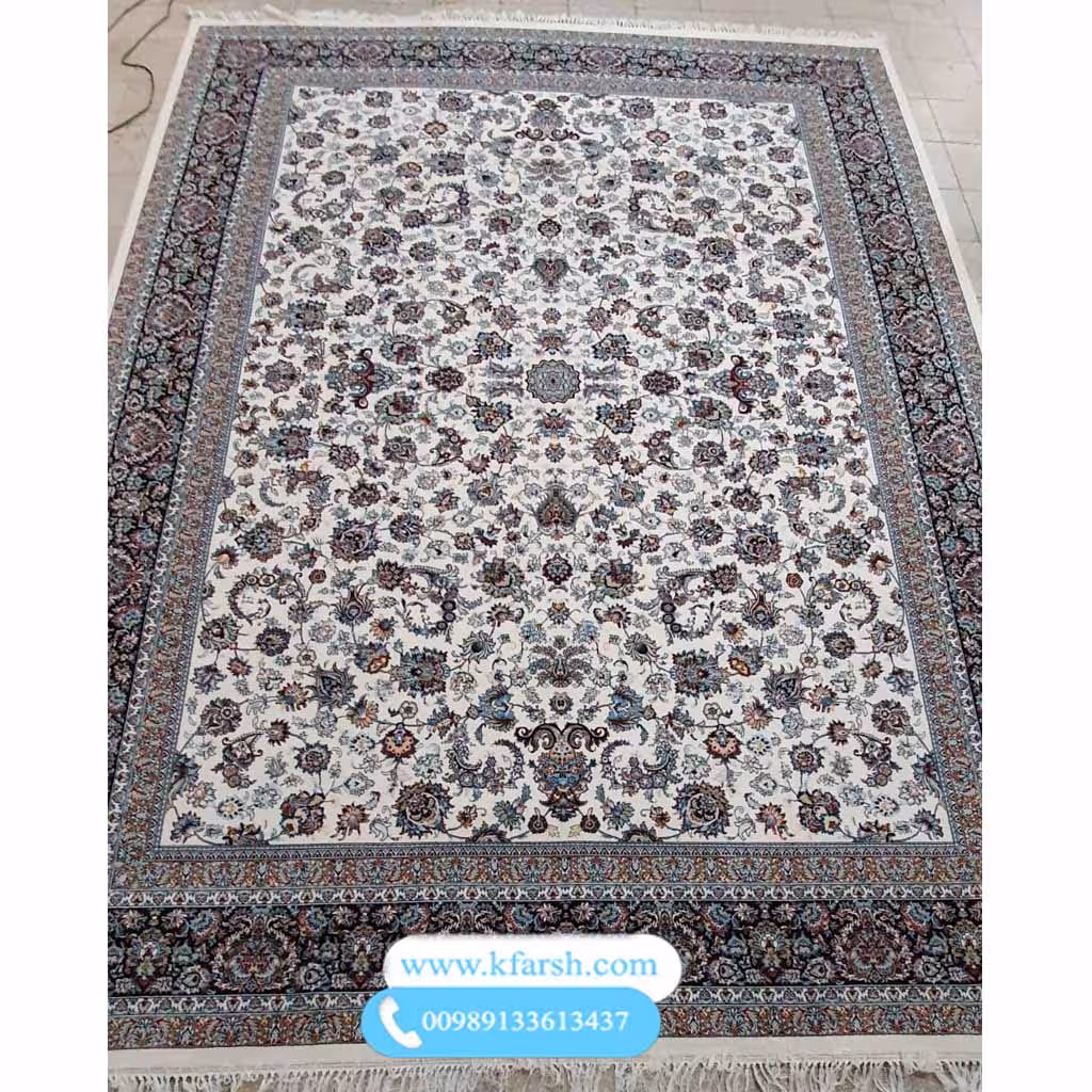 فرش700 شانه طرح افشان دریا