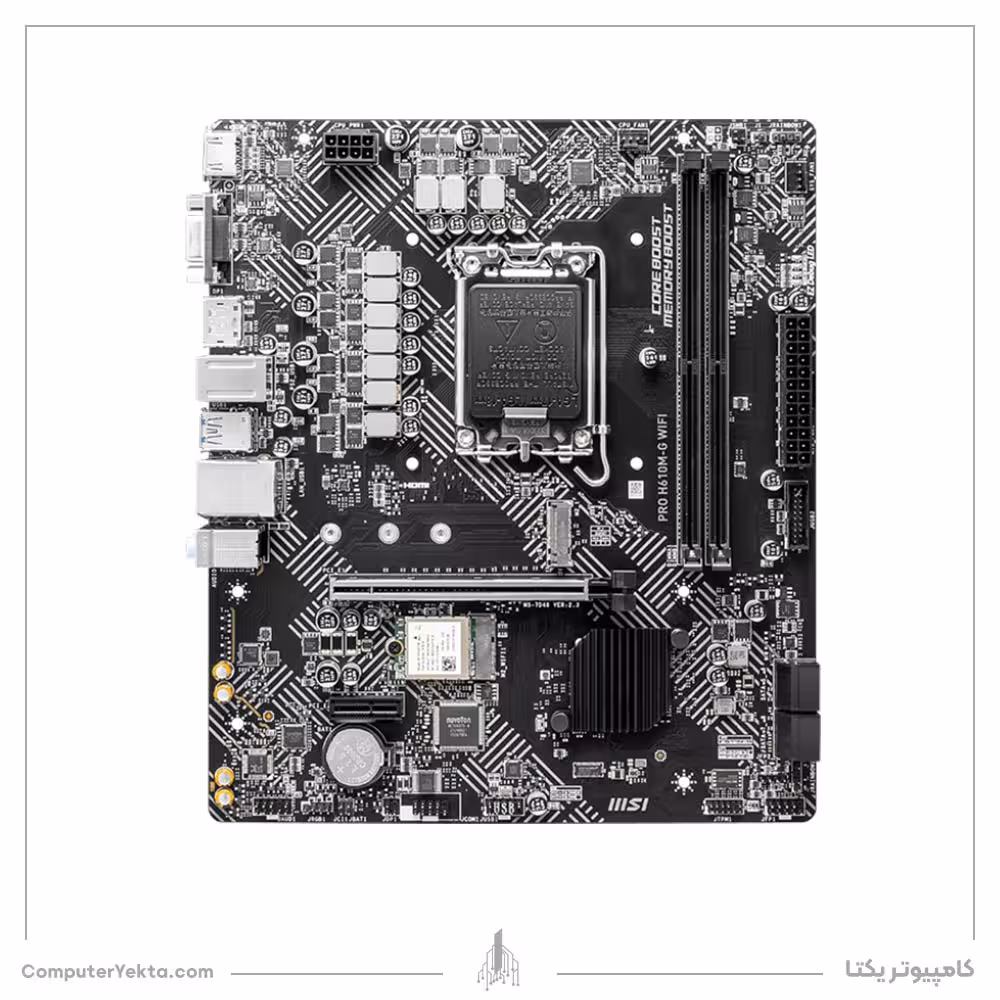 مادربرد MSI PRO H610M-G WIFI D5
