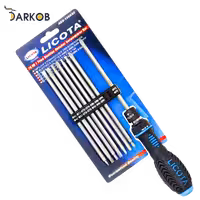 مجموعه 8 تایی پیچ گوشتی لیکوتا مدل ASD-100K02