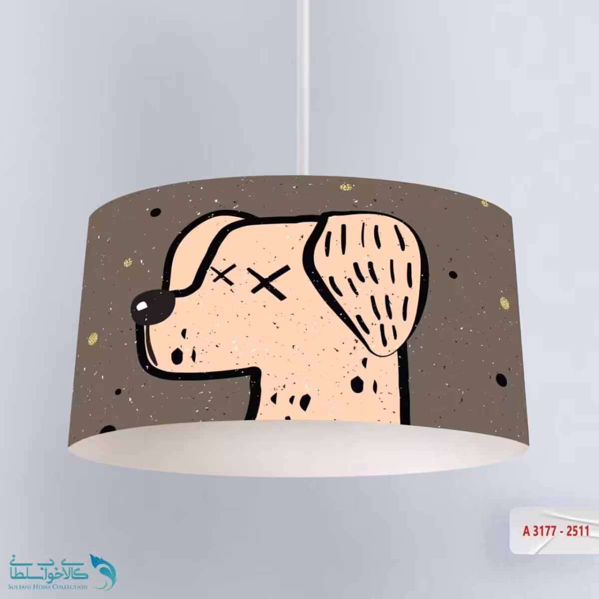 لوستر اتاق کودک طرح dogs کد A3177