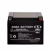 باتری یو پی اس 12 ولت 28 آمپر صبا باتری