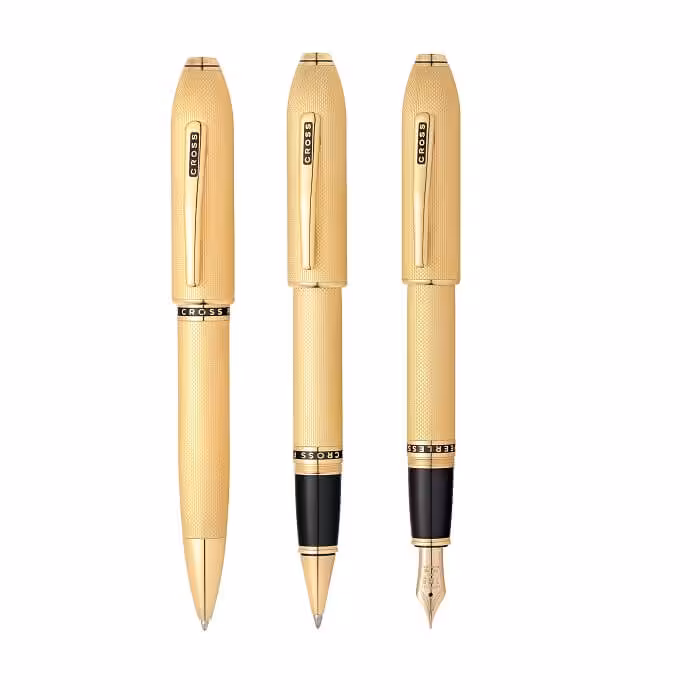 ست خودکار، روان نویس و خودنویس کراس مدل 125 Peerless