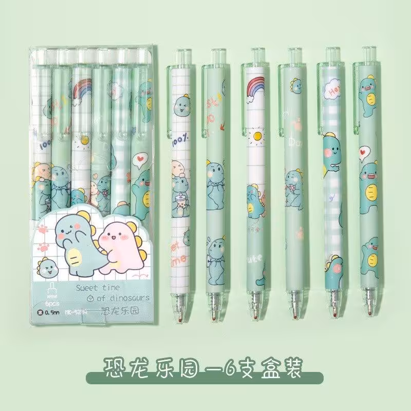 روان نویس فانتزی وارداتی 6 تایی طرح دایناسور