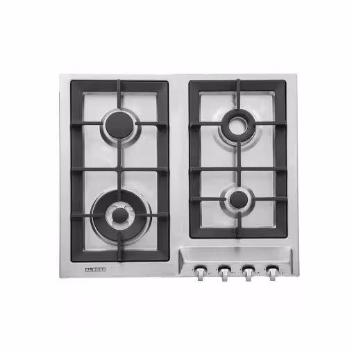 اجاق گاز S4605 استیل البرز چهار شعله صفحه استیل