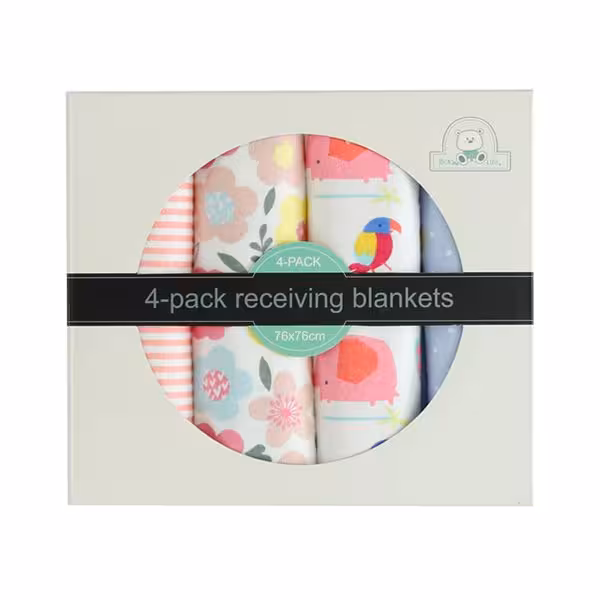 خشک کن جعبه ای 4 عددی دخترانه بی بی فورلایف Baby4Life کد 5